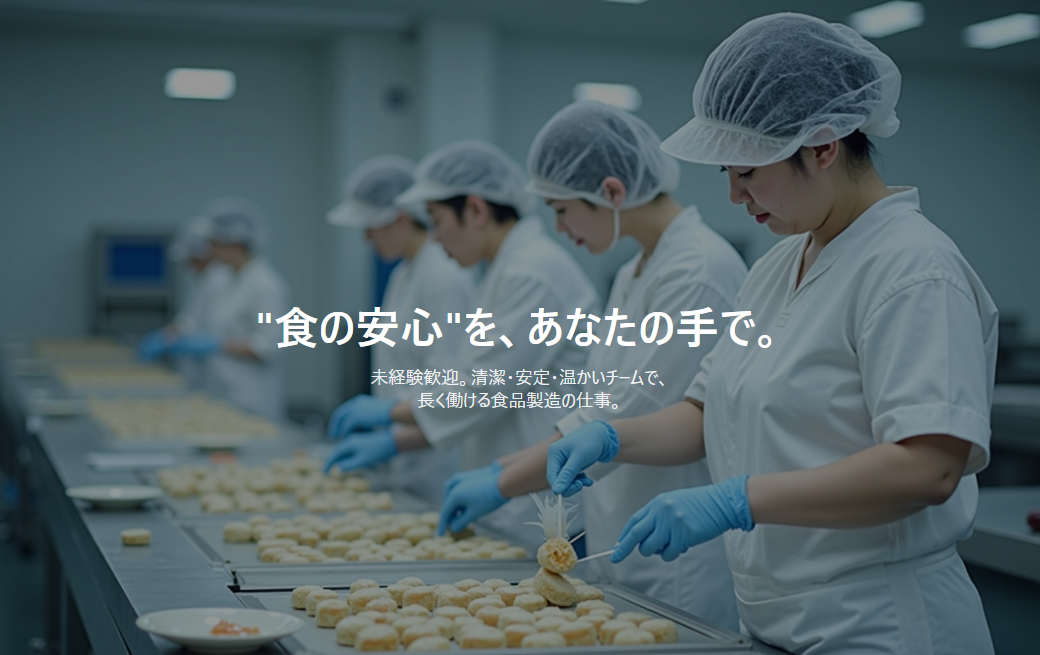 製造のサンプルサイト